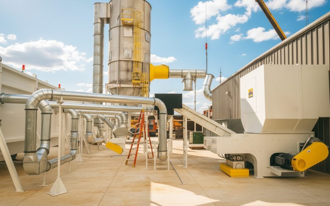 Wood Waste Dust Collection American Lumber TX