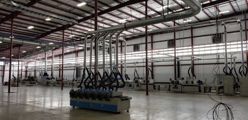 Turn-key Boulware dust collection solution engineered from concept to installation