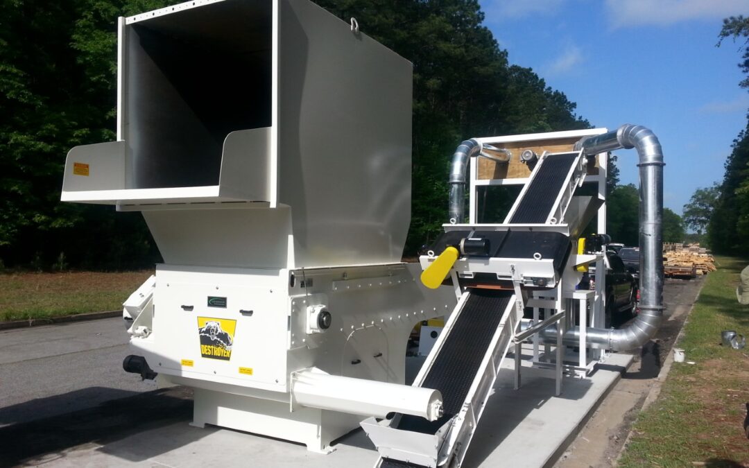 Crate and Wood Pallet Grinding Recycling for JCB Savannah GA