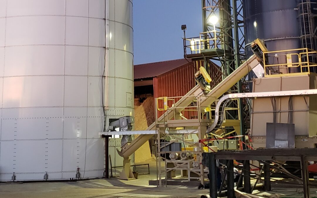 Pneumatic Dust Conveyance for Hood INdustries Silver Creek MS