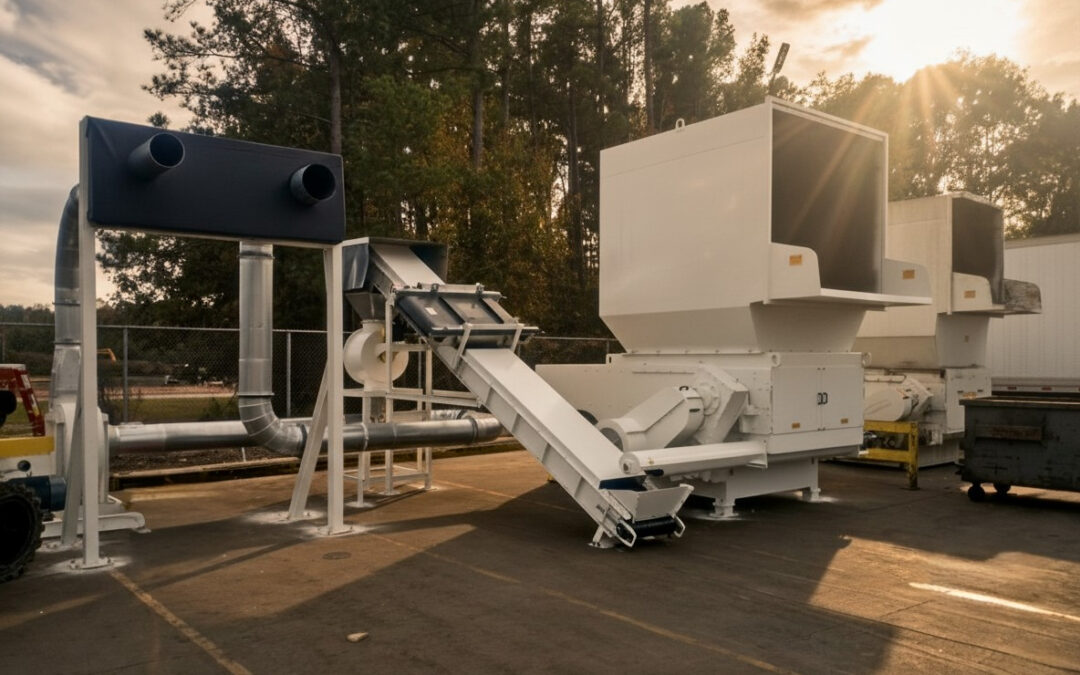Wood Chip Recycling for Rocky Mount NC Company