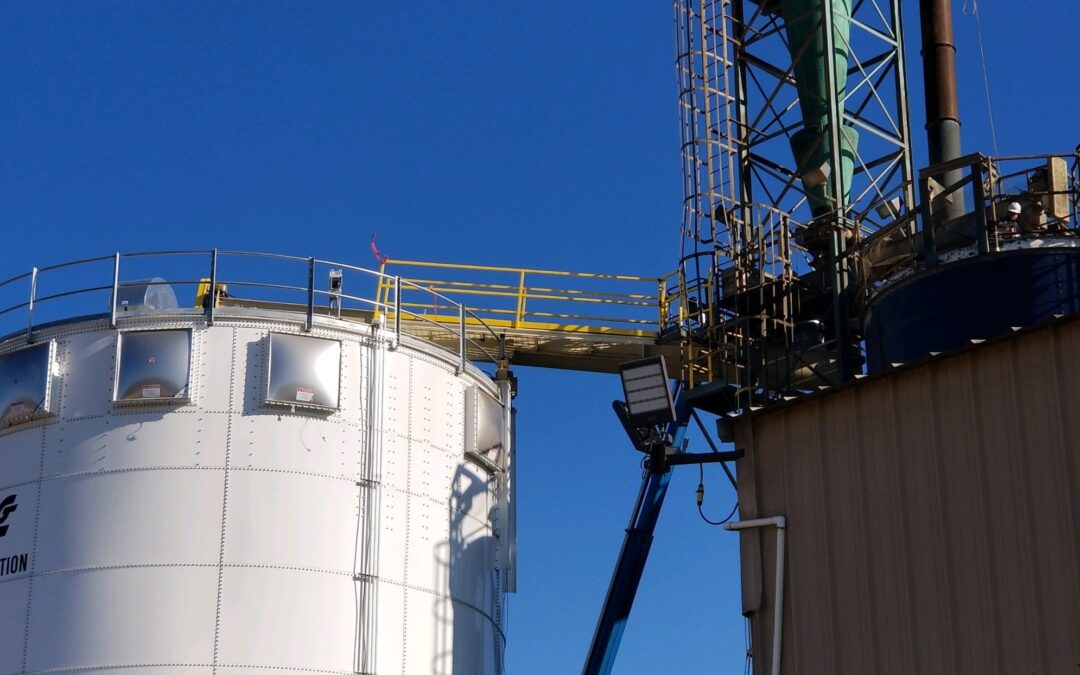Pneumatic Conveying System for Hood Industries Bogalusa LA