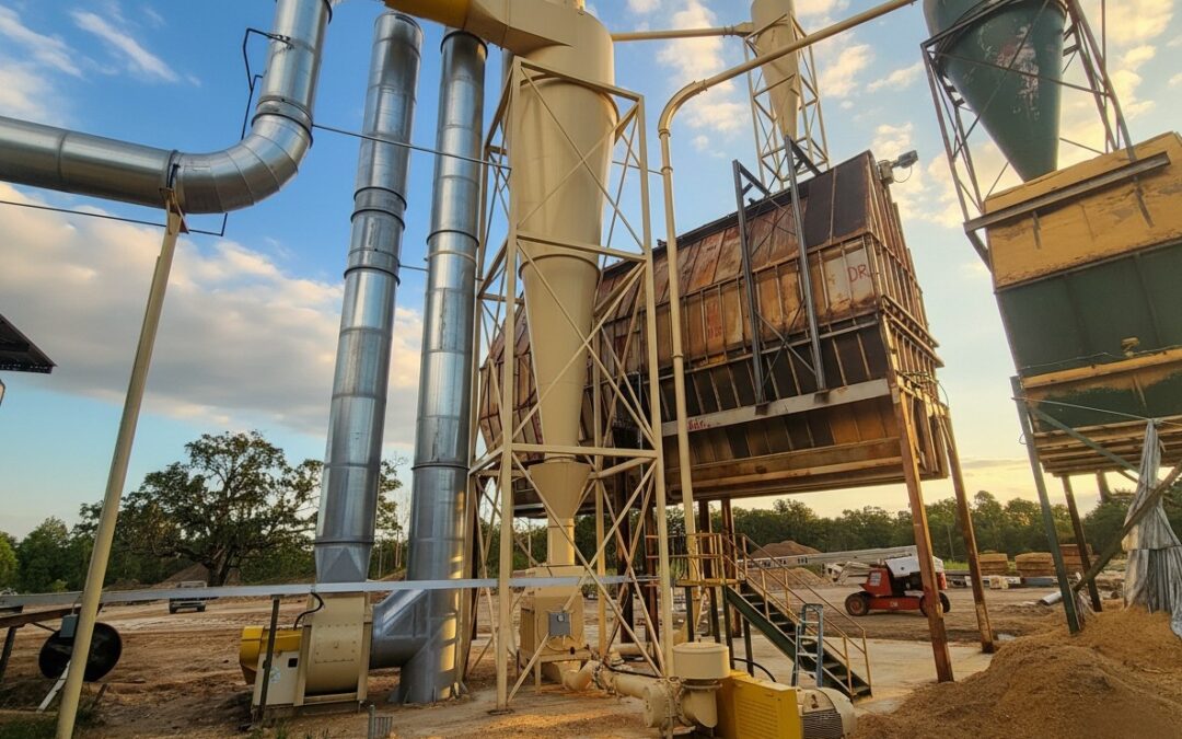 Dust Collection and Wood Scrap Grinding for Dupont Pine Georgia