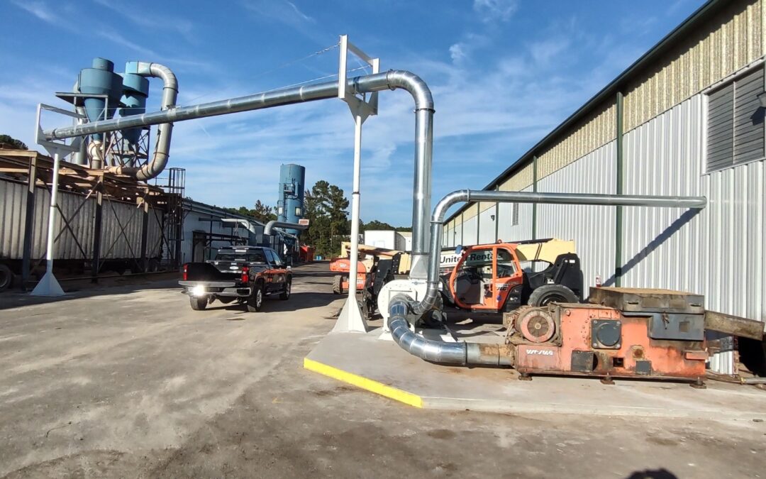 Wood Grinding and Dust Collection for King Products Summerville SC