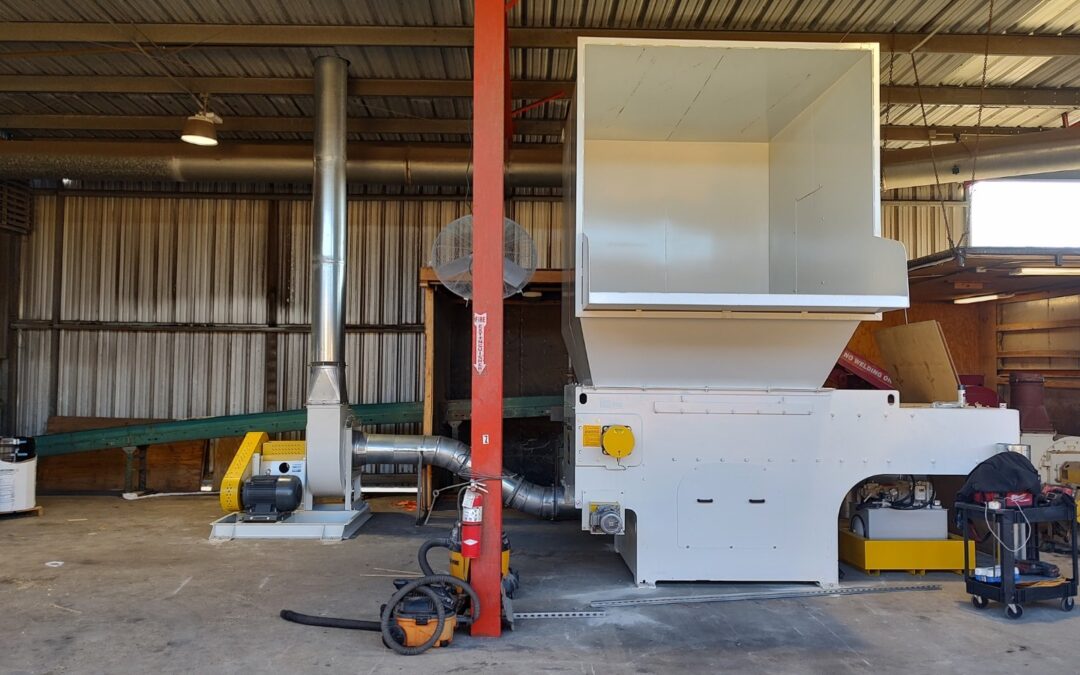 Wood Scrap Shredding for Lodge Lumber Houston TX