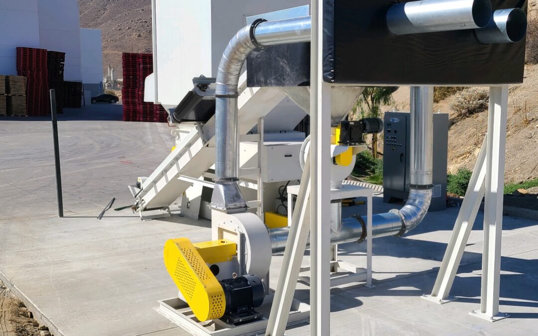 Pallet Wood waste Recycling at Pallet REbuilder in Riverside CA