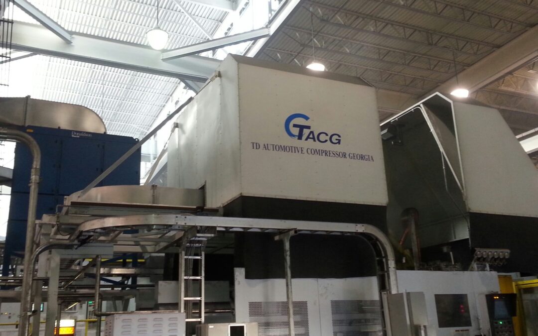 Air Movement and Particulate Collection for Toyota in Pendergrass, GA